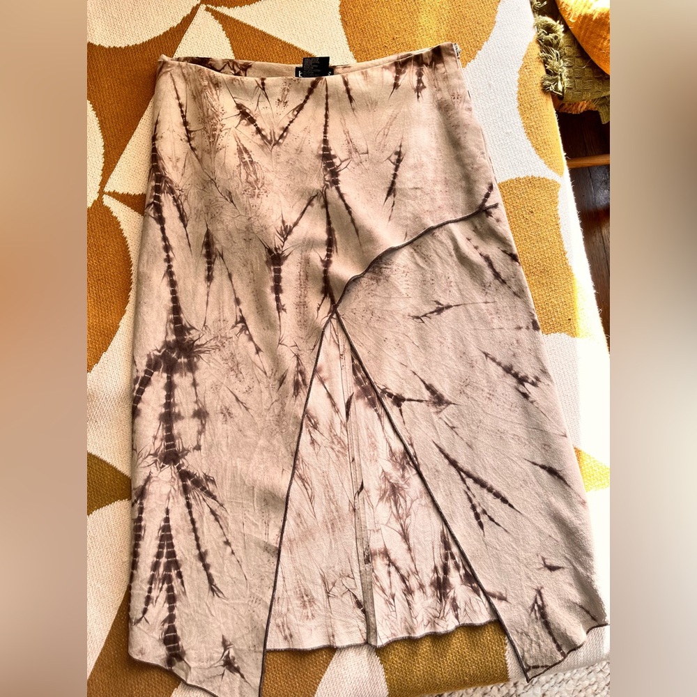 Vintage Suede BeBe Skirt